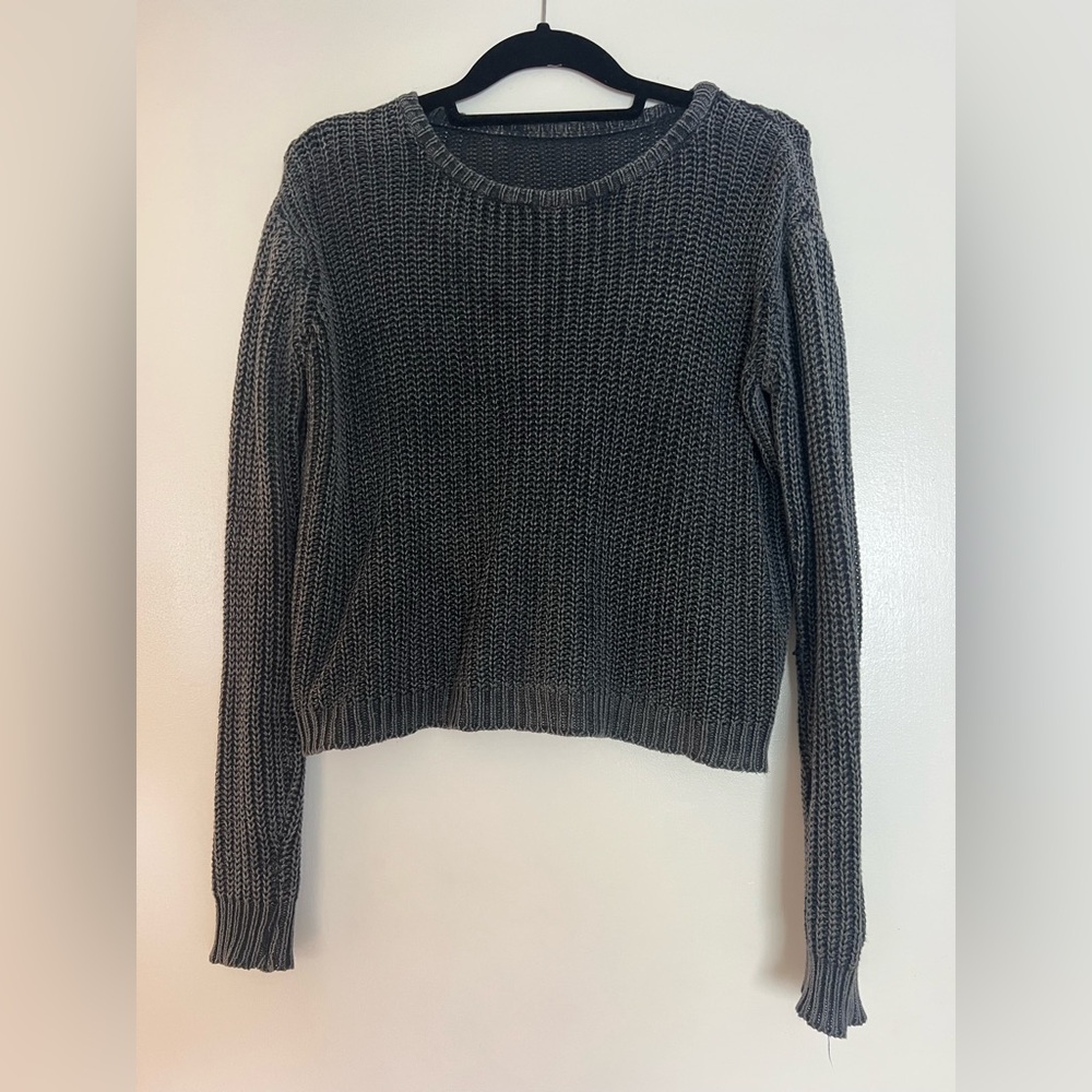 Women's Slate Gray Sweater